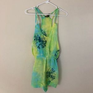 🌙Blu Moon🌙 Tie Dye Green and Blue Jumper🌈